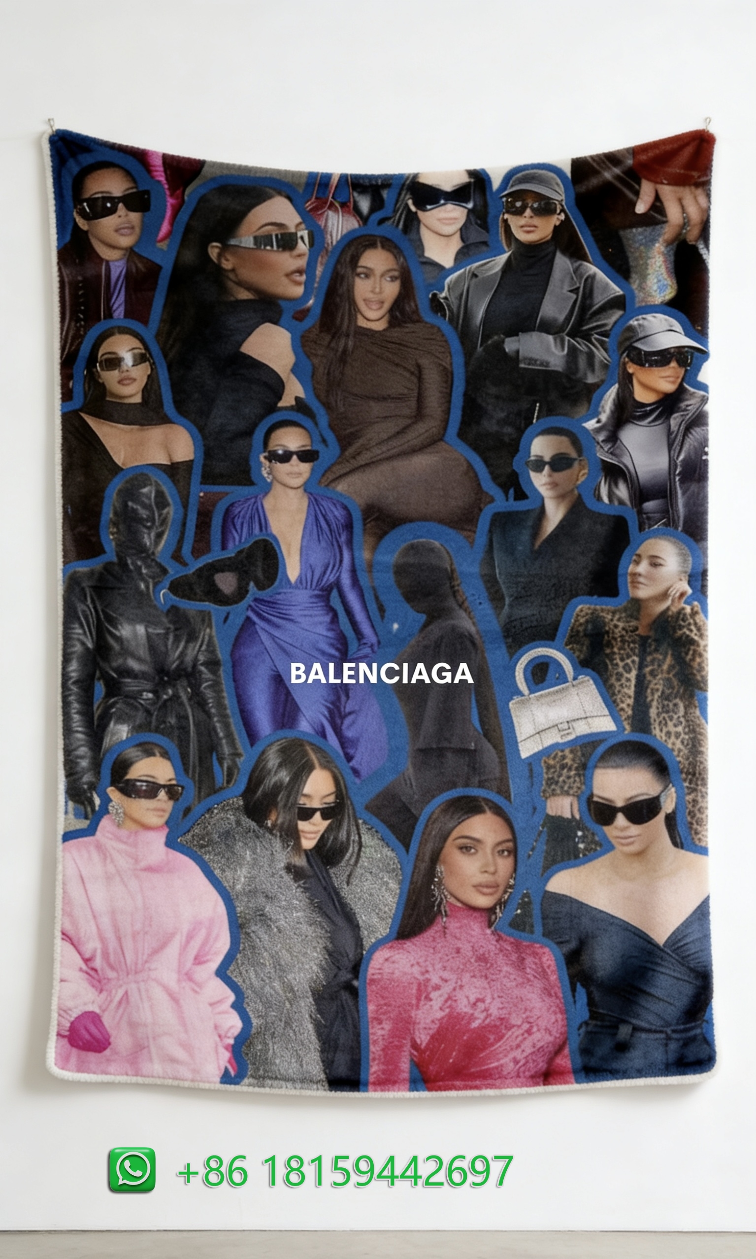 Balenciaga Throw Blankets